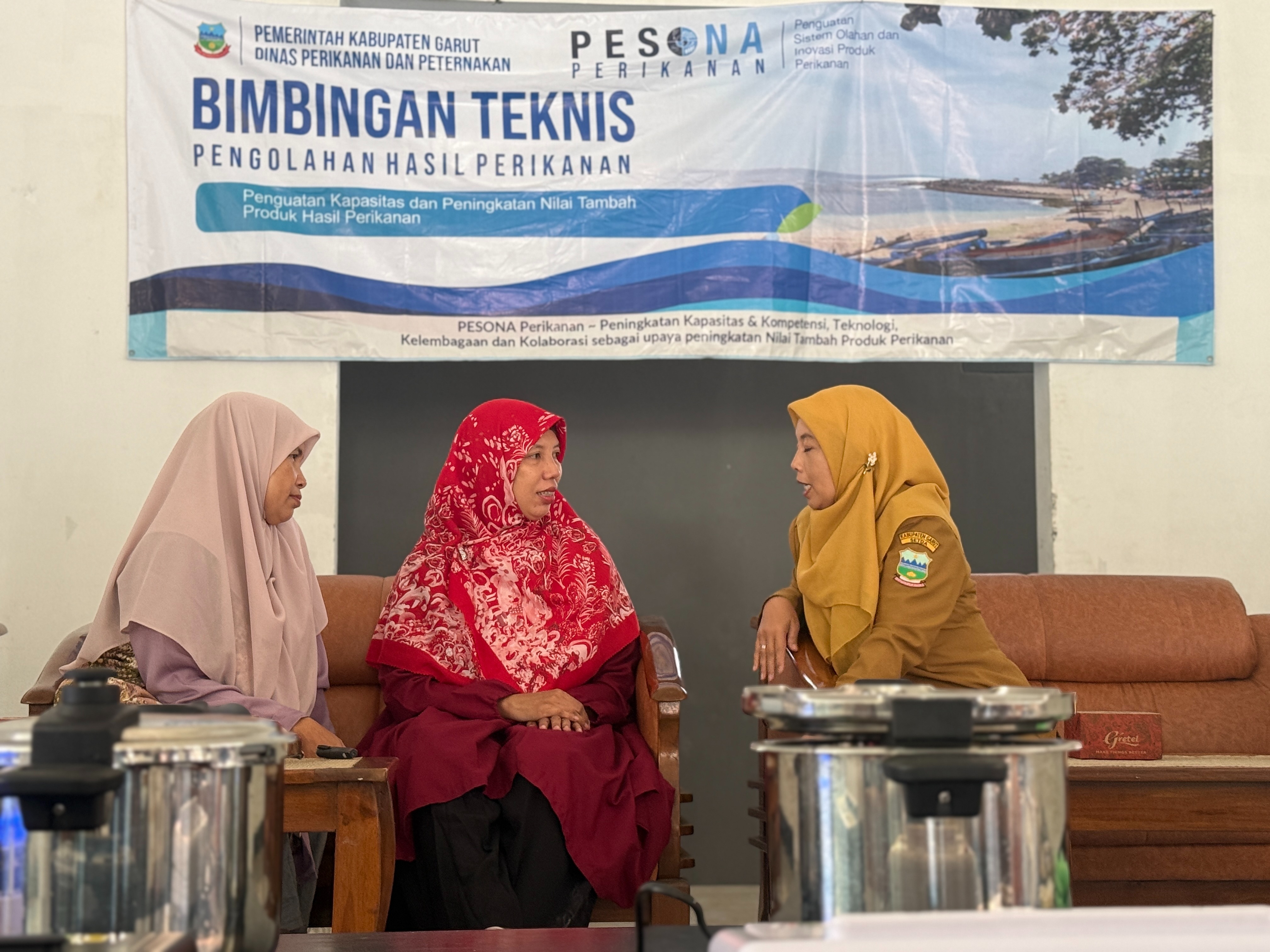 Panen perdana budidaya nila